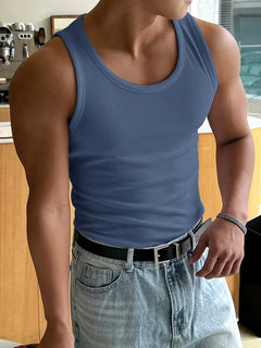 Tanktops slim fit ribbed