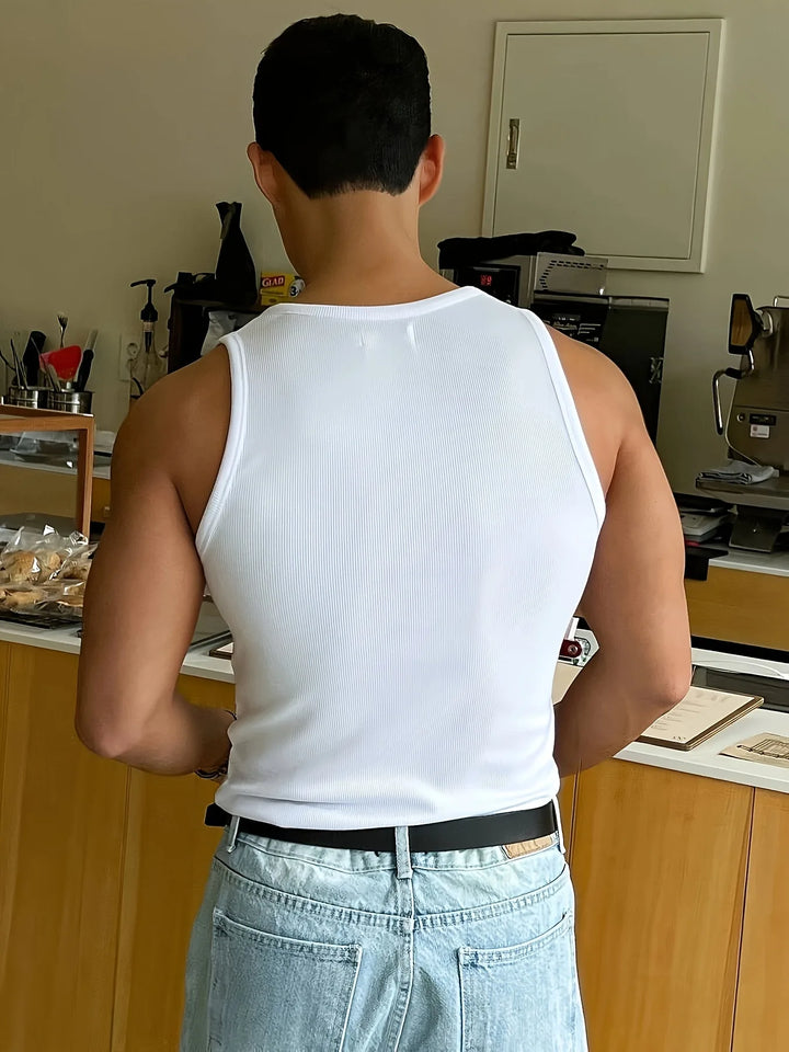 Tanktops slim fit ribbed
