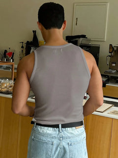 Tanktops slim fit ribbed