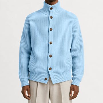 Cardigan met roll neck