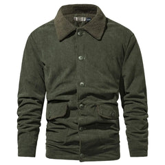 Parka met shearling-kraag