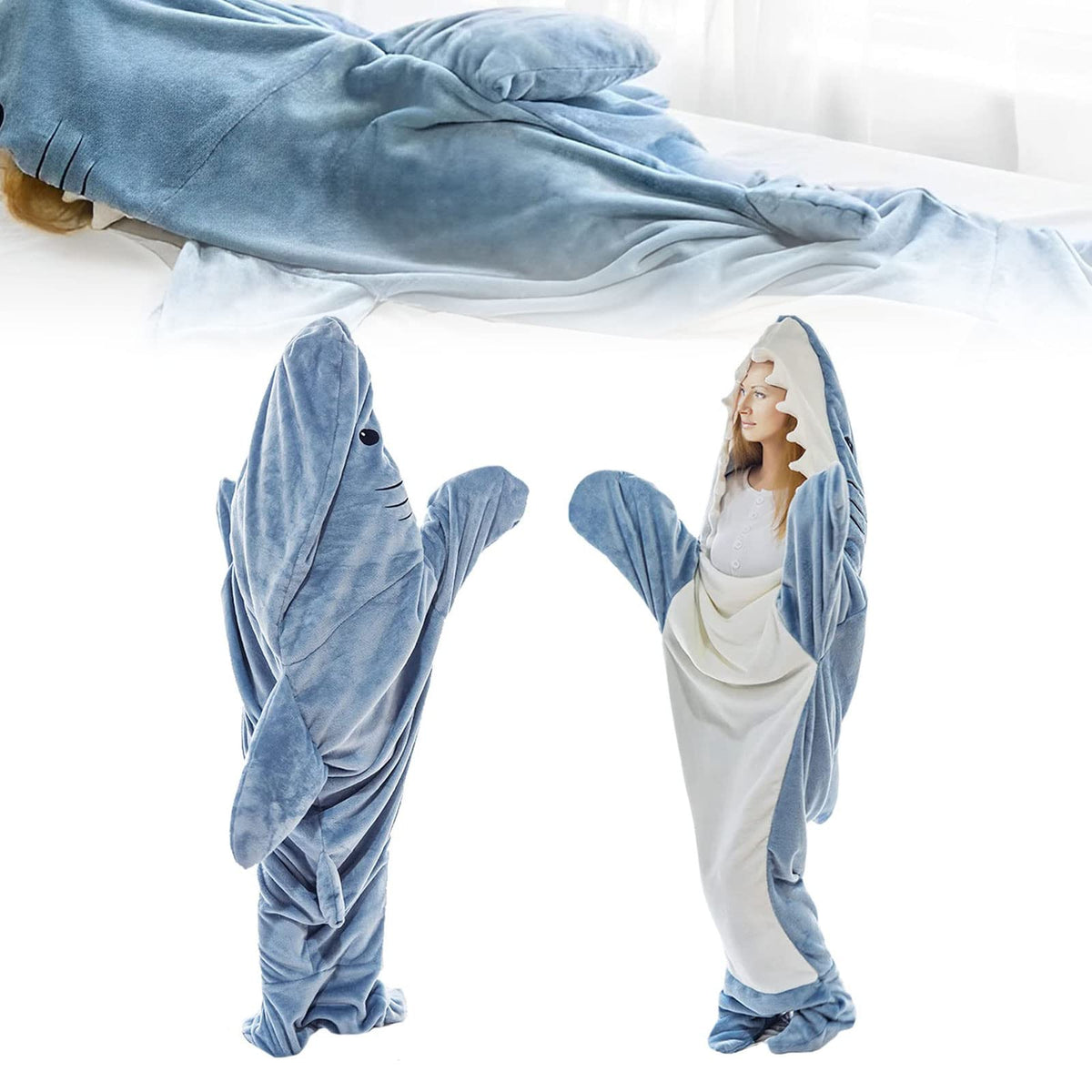 Haaien Pak voor carnaval (One-Size) in de kleur Eén maat voor iedereen voor dames in stijl geschikt voor alle seizoenen.