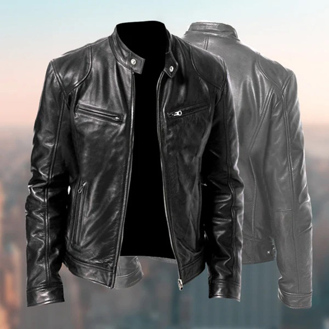Harrold | Uniek modern jack in de kleur Zwart voor heren in stijl geschikt voor alle seizoenen.