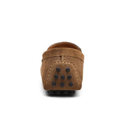 Luca | Slipvrije Italiaanse mannen instap loafers van suede en rubber