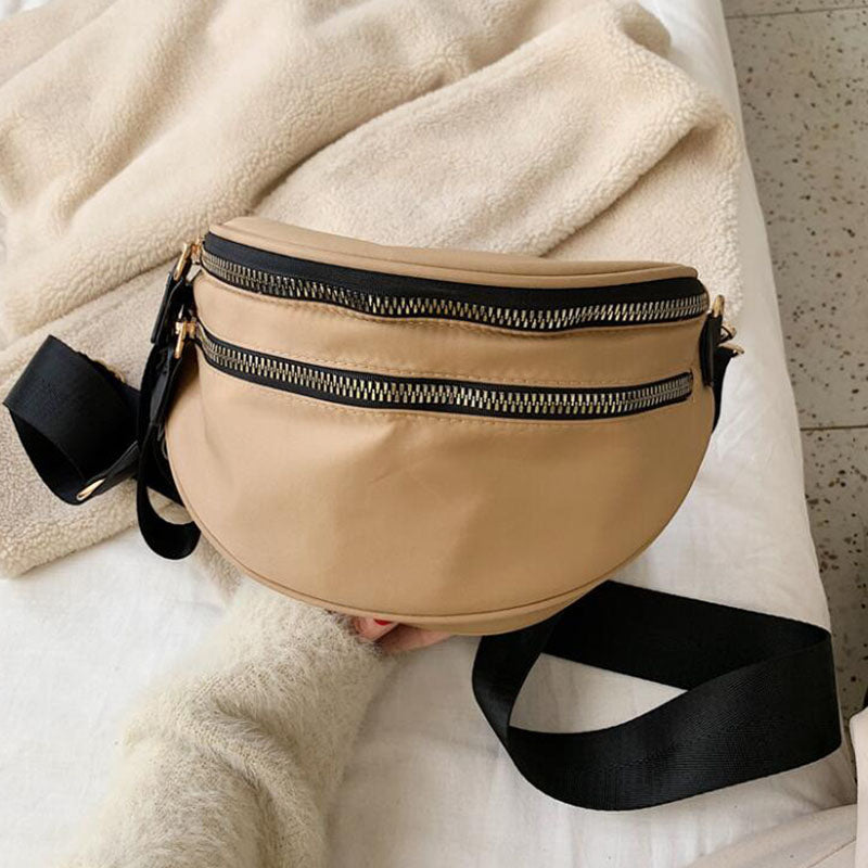 Heidi Handige Schoudertas | De perfecte schoudertas voor op reis in de kleur Khaki voor dames in stijl geschikt voor alle seizoenen.