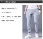 Heren Stretch broek in de kleur Donkergrijs voor heren in stijl ideaal voor de herfst.