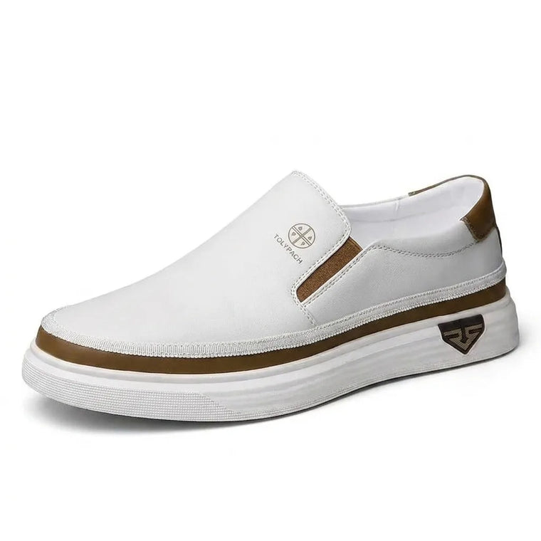 Slip-on loafers met chunky sole