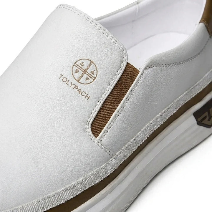 Slip-on loafers met chunky sole
