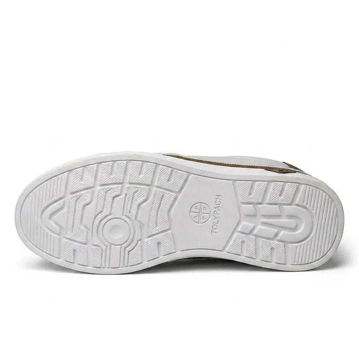 Slip-on loafers met chunky sole