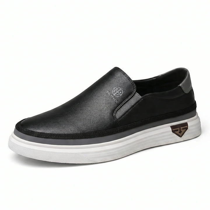 Slip-on loafers met chunky sole