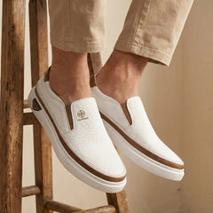 Slip-on loafers met chunky sole