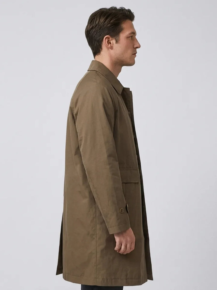 Trenchcoat met lange mouwen