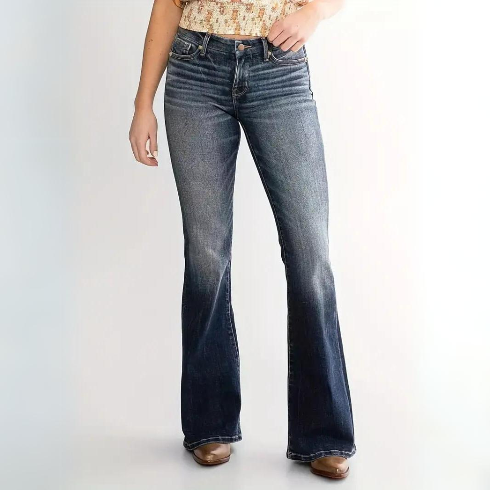 Hilary | Stijlvolle Flared Broek