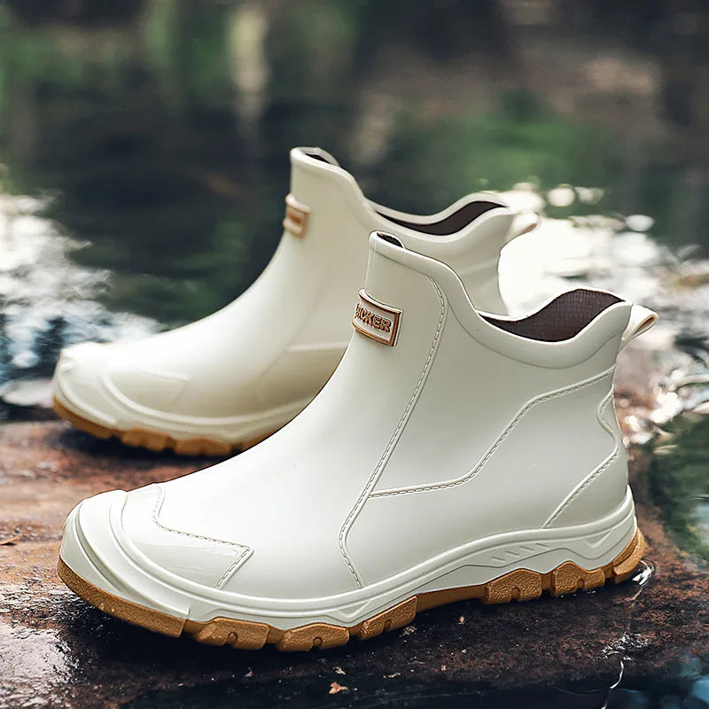 Enkellaarzen met slip-on design