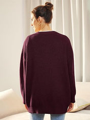 Ilse Jacobsen | Lichte cardigan met V-hals en knoopjes in de kleur Marineblauw voor dames in stijl ideaal voor de winter
