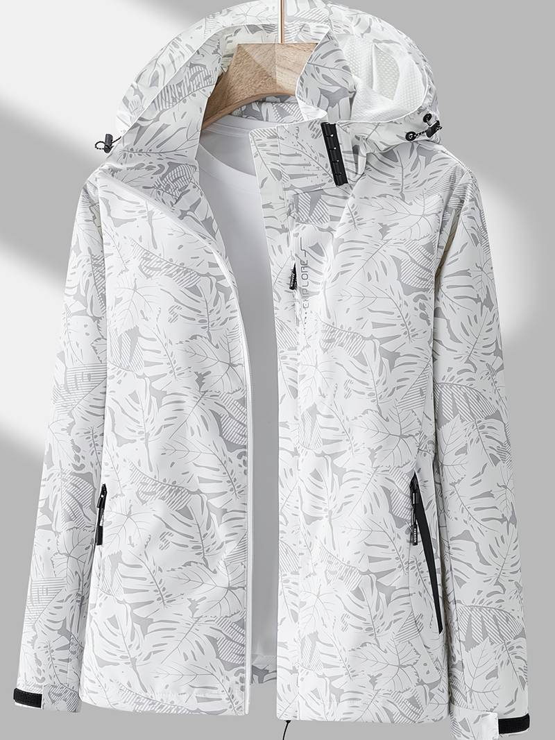 Ilse Jakobs | Water- en winddichte damesjas in de kleur Wit voor dames in Outdoor stijl ideaal voor de herfst.