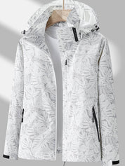 Ilse Jakobs | Water- en winddichte damesjas in de kleur Wit voor dames in Outdoor stijl ideaal voor de herfst.