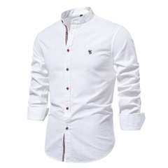 Hugo | Koszula z kołnierzykiem button-down i kieszenią na piersi