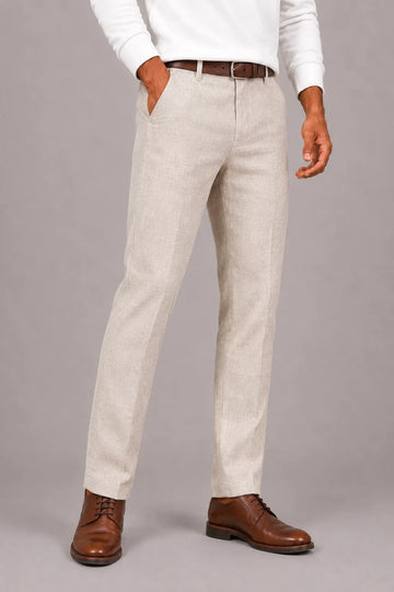 Pantalons met elastische tailleband