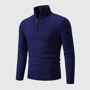 Jace | Stijlvolle en warme herentrui in de kleur Zwart voor heren in stijl ideaal voor de herfst.
