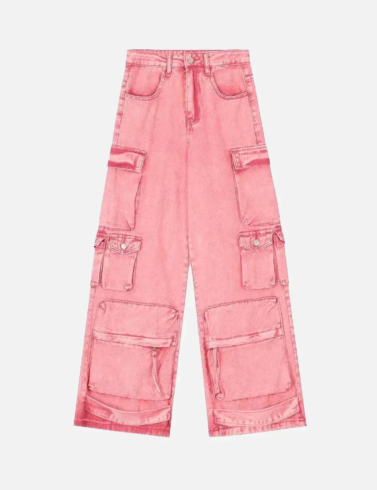 Jacky | Multizak Rechte Jeans in de kleur Roze voor dames in stijl ideaal voor de herfst.