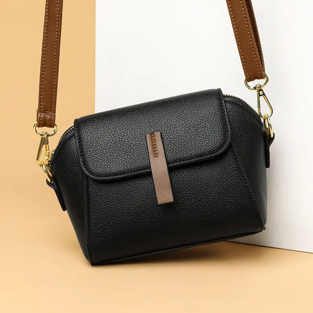 Jade Crossbody Tas | Compact & Stijlvol in de kleur Khaki voor dames in stijl geschikt voor alle seizoenen.