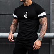 Stijlvol Heren T-Shirt - Opvallend Logo Design en Ultiem Comfort