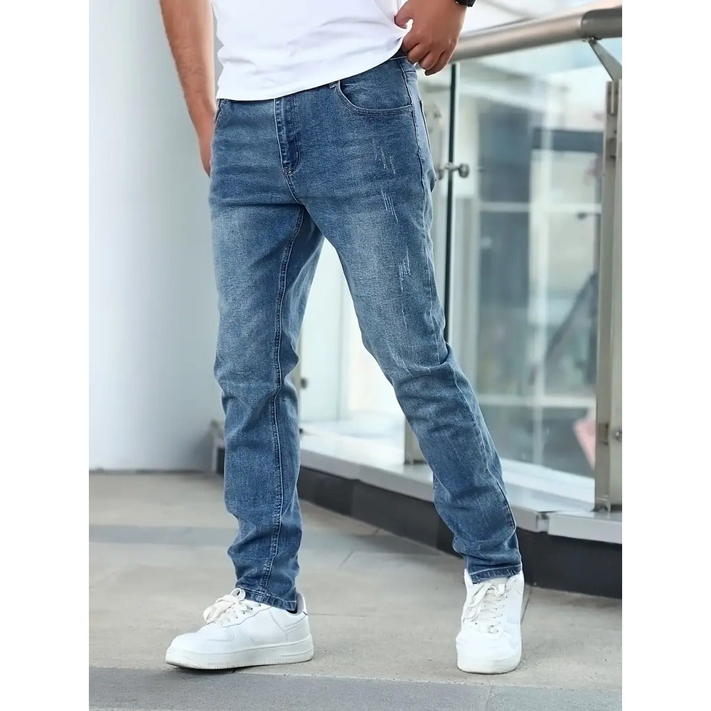 Stijlvolle Heren Jeans met Zakken - Jasper