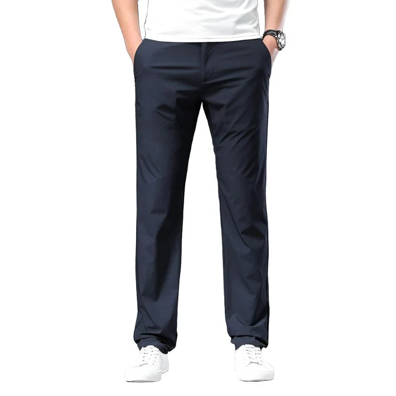 Jasper | Stijlvolle broek in de kleur Blauw voor heren in stijl geschikt voor alle seizoenen.