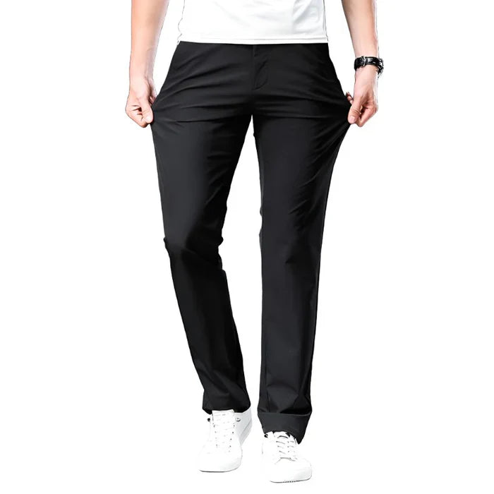 Jasper | Stijlvolle broek in de kleur Zwart voor heren in stijl geschikt voor alle seizoenen.