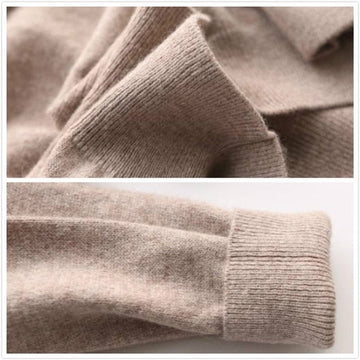 Jasper | Stijlvolle herentrui van kasjmier in de kleur Zwart voor heren in Heritage stijl ideaal voor de herfst.