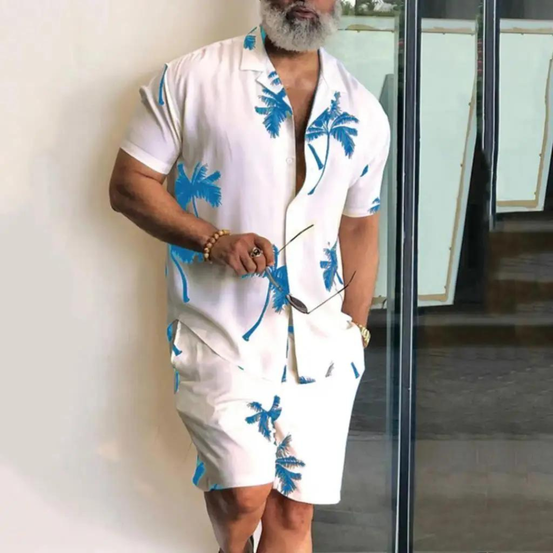 Blauw voor heren in Beach stijl ideaal voor de zomer.