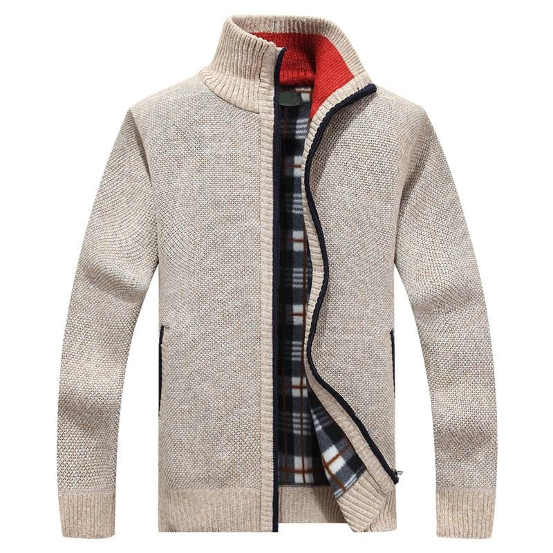 Jeroen | Hoge kwaliteit wintervest voor heren in de kleur Beige voor heren in stijl ideaal voor de winter