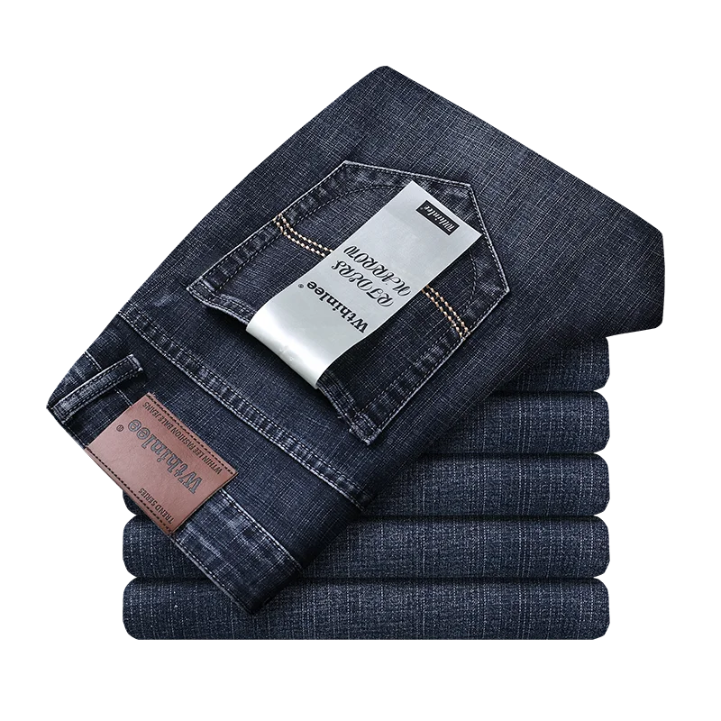 Jeroen | Klassieke rechte spijkerbroek in de kleur Donkerblauw voor heren in Heritage stijl ideaal voor de winter