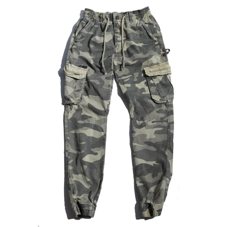 Jesse | Multifunctionele Safari Cargo in de kleur Grijs voor heren in Outdoor stijl geschikt voor alle seizoenen.