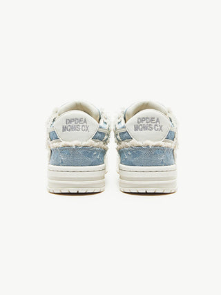 Joep | Robuuste heren sneakers met sterren in de kleur Blauw voor heren in Casual stijl geschikt voor alle seizoenen.