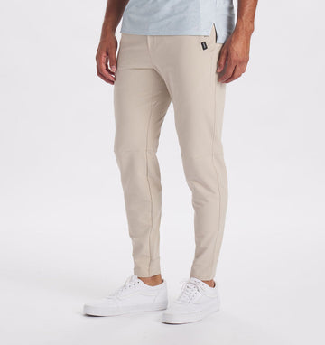 Johan | Winterse stretch broek in de kleur Beige voor heren in stijl ideaal voor de winter
