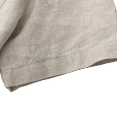John | Linnen overhemd (korte mouw) in de kleur Beige voor in stijl ideaal voor de zomer.