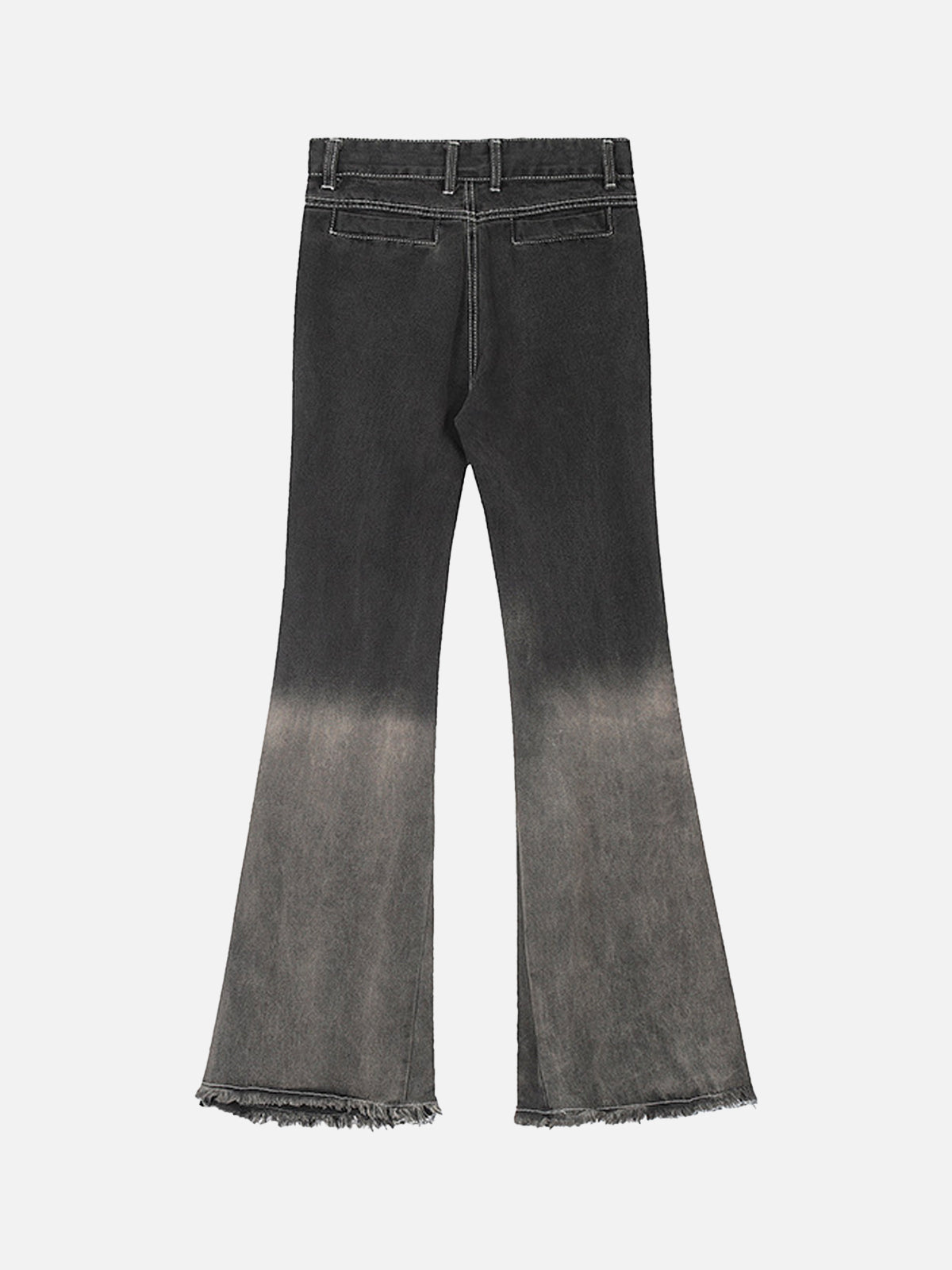 Josephine | Vintage uitlopende denim jeans voor vrouwen in de kleur Zwart voor dames in Heritage stijl geschikt voor alle seizoenen.
