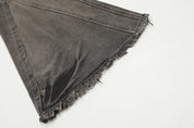 Josephine | Vintage uitlopende denim jeans voor vrouwen in de kleur Zwart voor dames in Heritage stijl geschikt voor alle seizoenen.