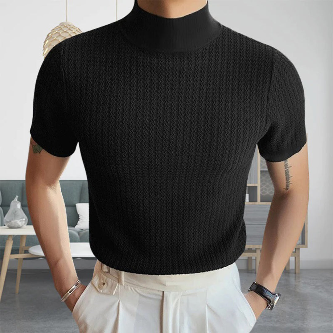 Jovanny | Trendy herenoverhemd in de kleur Zwart voor heren in Casual stijl ideaal voor de herfst.