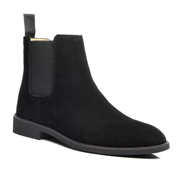 Jur | Klassieke Chelsea laarzen in de kleur Suede voor heren in Heritage stijl ideaal voor de herfst.