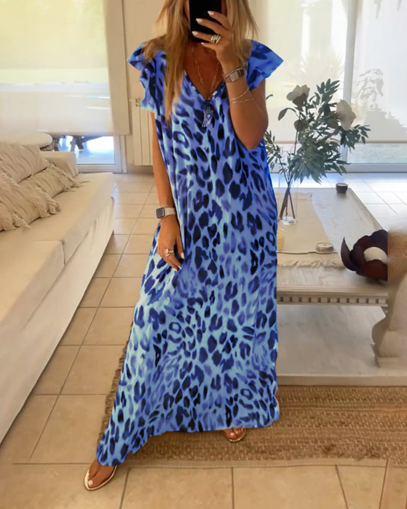 Jurk met korte mouwen in retrostijl in de kleur Wit voor dames in stijl ideaal voor de lente.