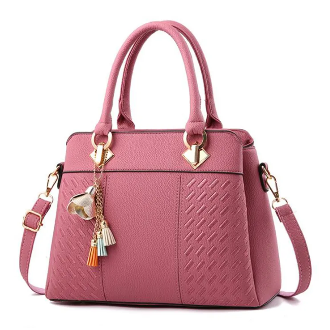 Klaire Crossbody Tas | Charmant & Trendy in de kleur Roze voor dames in stijl geschikt voor alle seizoenen.
