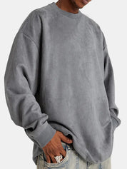 Lars | Heren pullover van kasjmier in de kleur Grijs voor heren in Heritage stijl ideaal voor de herfst.