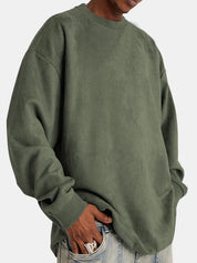 Lars | Heren pullover van kasjmier in de kleur Groen voor heren in Heritage stijl ideaal voor de herfst.