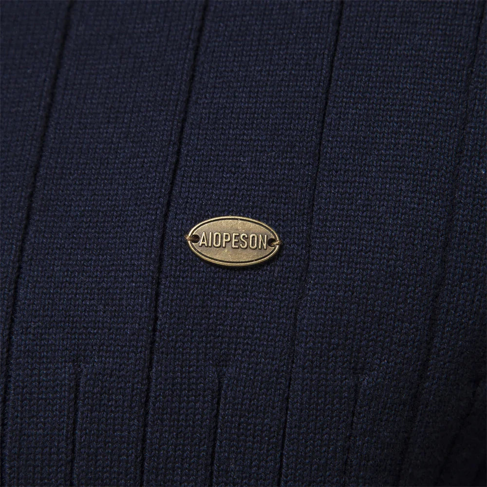 Aiopeson | Nieuwe Herfst Trui met Rits voor Heren afbeelding 4
