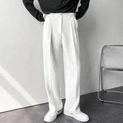 Lars | Stijlvolle Paris pantalon in de kleur Zwart voor heren in Formal stijl geschikt voor alle seizoenen.