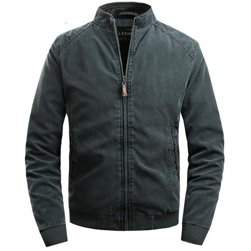 Lars | Windbreaker en waterdichte outdoor jas voor heren in de kleur Legergroen voor heren in Outdoor stijl ideaal voor de winter