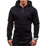 Heren hoodie, gemaakt van hoogwaardige materialen, biedt comfort, stijl en winddichte bescherming. Met een rits voor aanpasbare ventilatie en een stijlvolle fleece buitenkant. Perfect voor elke gelegenheid. Maattabel beschikbaar voor S t/m 3XL.